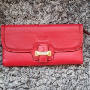 Women's Coach Trifold Wallet